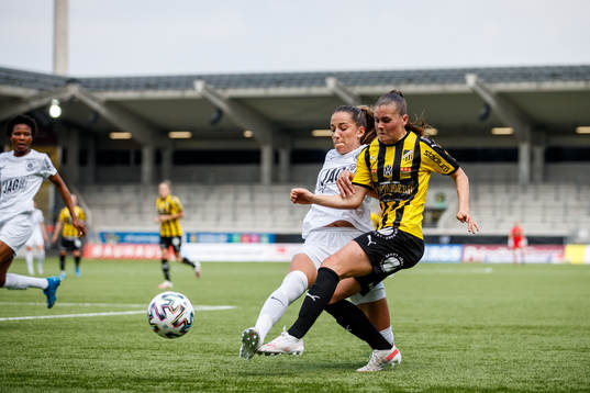 Eskilstunas Anna Oskarsson och Häckens Hanna Wijk