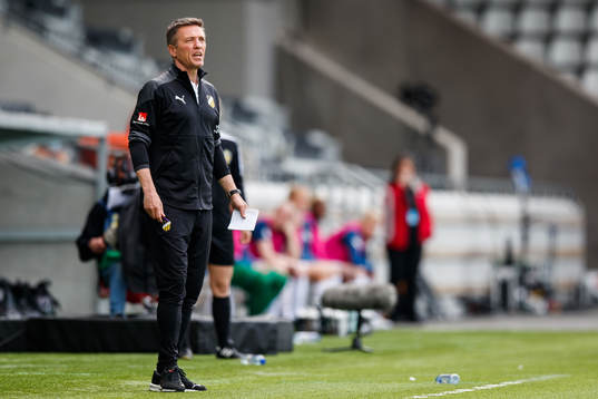 Häckens tränare Mats Gren