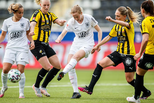 Eskilstunas Elise Stenevik och Häckens Elin Rubensson