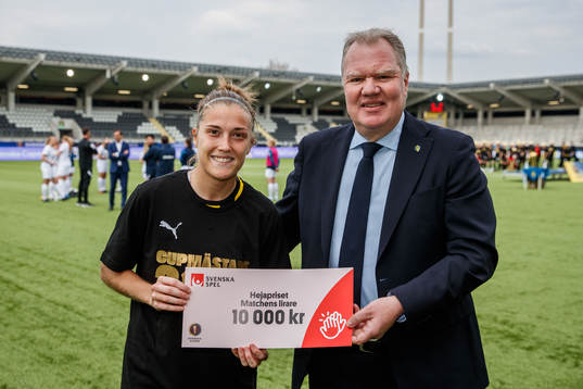 Häckens Filippa Angeldahl och Fotbollförbundets
