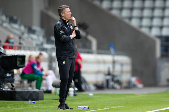 Häckens tränare Mats Gren