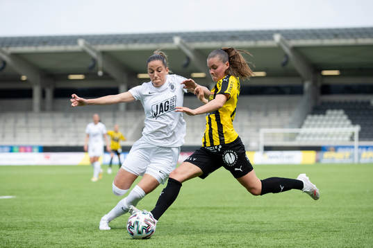 Eskilstunas Anna Oskarsson och Häckens Hanna Wijk
