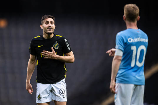s Sotirios Papagiannopoulos och Malmö FFs Anders