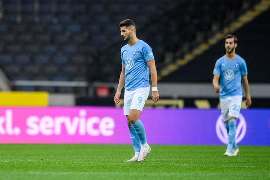 Malmö FFs Antonio Colak deppar