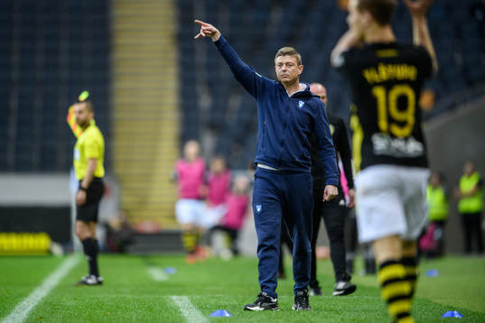 Malmö FFs huvudtränare Jon Dahl Tomasson