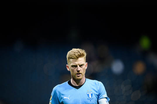 Malmö FFs Anders Christiansen deppar