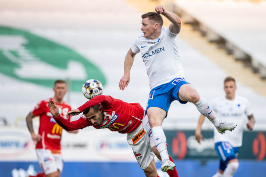 IFK Norrköpings Viktor Agardius och Degerfors Sargon