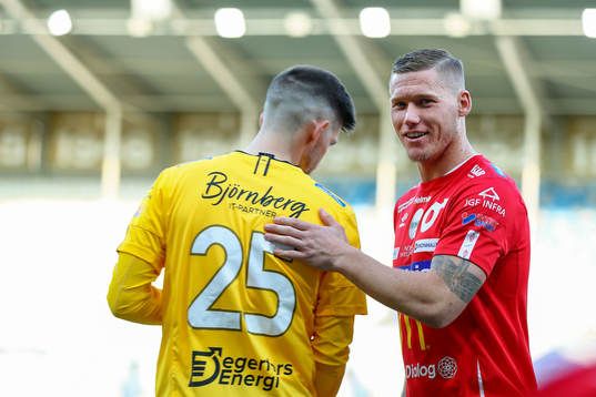 Degerfors Jeffrey Gal och Victor Edvardsen