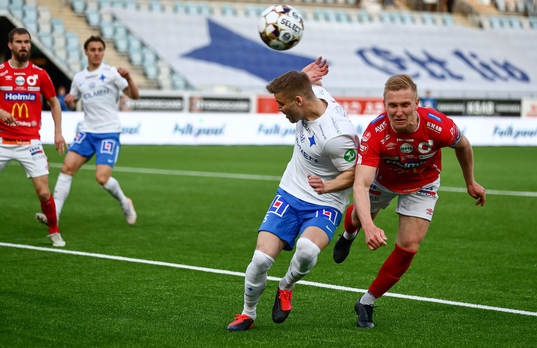IFK Norrköpings Christoffer Nyman och Degerfors Oliver