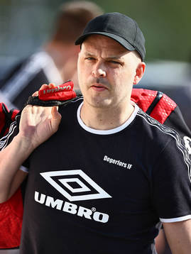 Degerfors tränare Andreas Holmberg