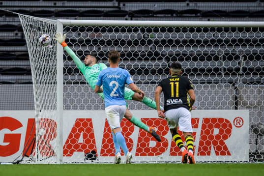 Malmö FFs målvakt Marko Johansson