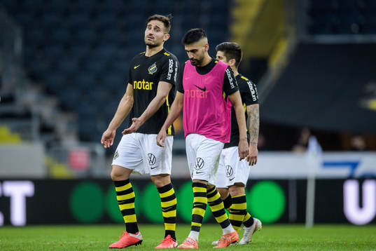 s Sotirios Papagiannopoulos och Stefan Silva deppar