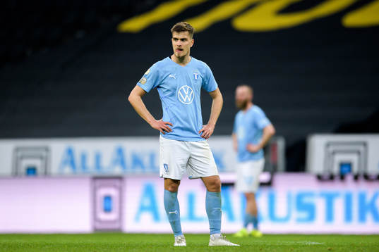 Malmö FFs Pavle Vagic deppar
