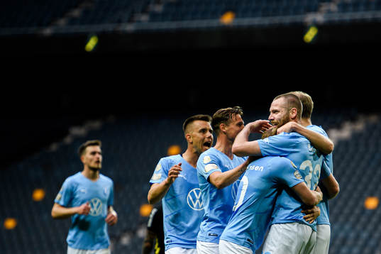 Malmö FFs Jo Inge Berget jublar