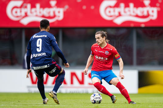 Östers Marc Rochester Sörensen och Helsingborgs Brandur