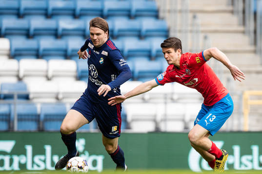 Östers John Stenberg och Helsingborgs Wilhelm Loeper