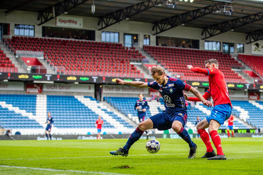 Östers Månz Berg  och Helsingborgs Viktor Lundberg