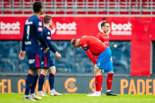 Helsingborgs tränare Jörgen Lennartsson deppar