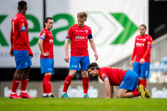 Helsingborgs Andreas Landgren och Wilhelm Loeper