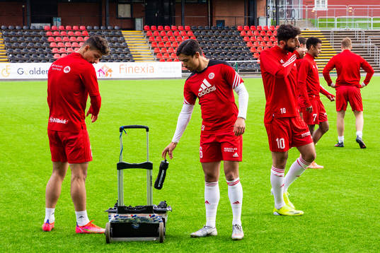 Hudiksvalls Abdulmannan Khalil, Lukas Bergqvist och Cihan