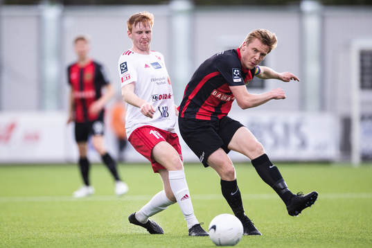 Hudiksvalls Per Hedlund och Brommapojkarnas Gustav Sandberg