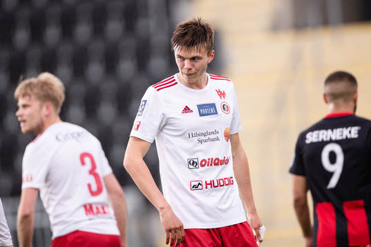 Hudiksvalls Oscar Wallin deppar