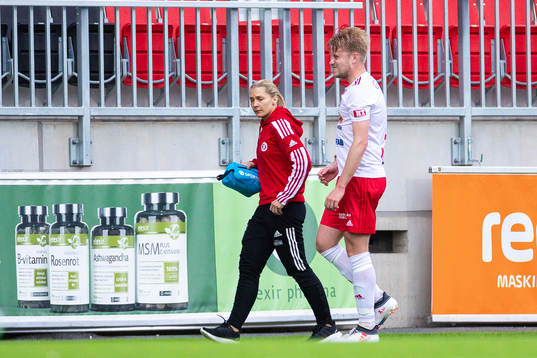 Hudiksvalls William Wallin har ont