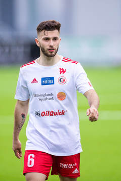 Hudiksvalls Amaro Bahtijar deppar