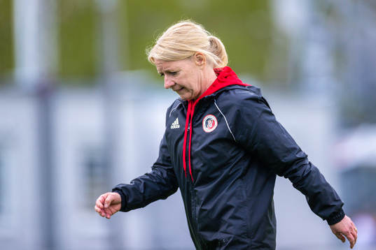 Hudiksvalls assisterande tränare Eva Lambertssoon