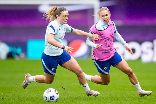 Erin Cuthbert and Jonna Andersson