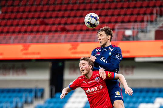 Helsingborgs Rasmus Jönsson och Östers John Stenberg
