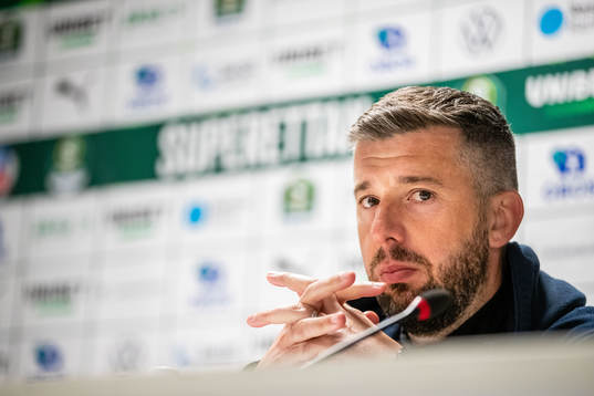 Östers tränare Dennis Velic