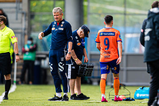 Lars Arne Nilsen, head coach of Aalesund, and Niklas