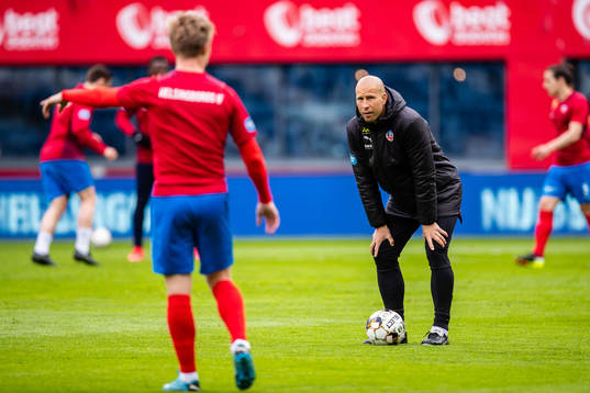 Helsingborgs assisterande tränare Mattias Lindström