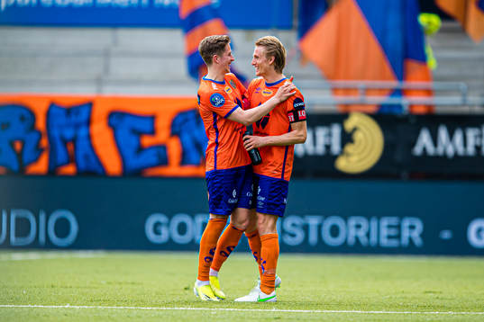 Simen Bolkan Nordli and Erlend Segberg of Aalesund