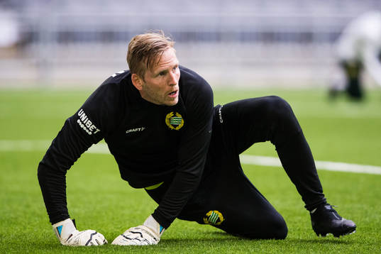 Hammarbys målvakt David Ousted