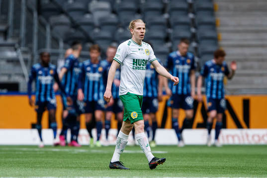 Hammarbys Gustav Ludwigson deppar