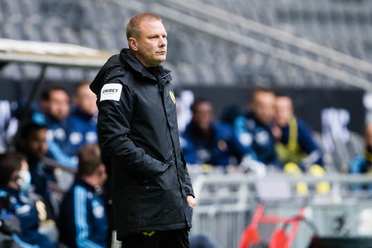 Hammarbys tränare Stefan Billborn