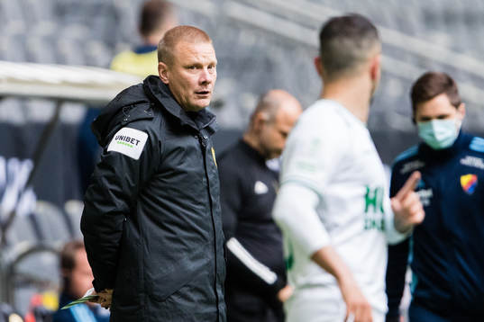 Hammarbys tränare Stefan Billborn