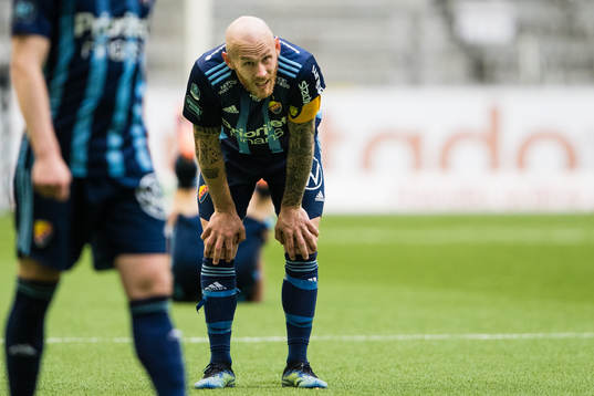 Djurgårdens Magnus Eriksson deppar