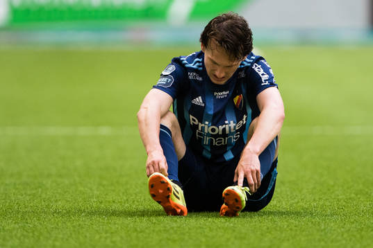 Djurgårdens Hjalmar Ekdal deppar