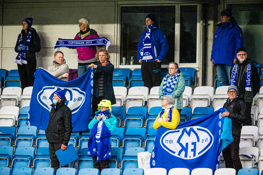 Spectators in the stands