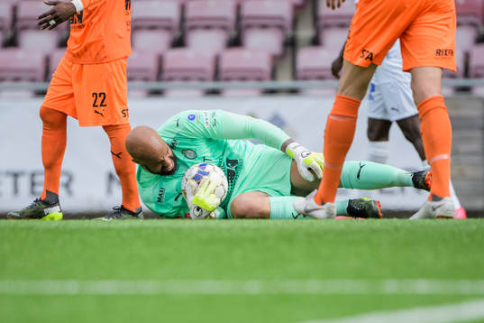 AFC Eskilstunas målvakt Joshua Wicks