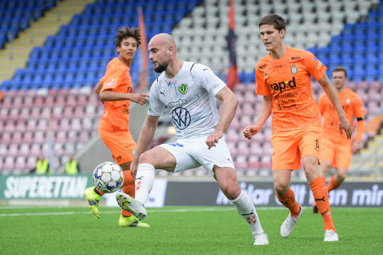 Jönköpings Perparim Beqaj och AFC Eskilstunas Rasmus