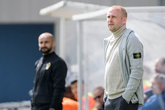 under fotbollsmatchen i Superettan mellan AFC Eskilstuna