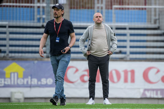 Jönköpings tränare Patric Jildefalk deppar
