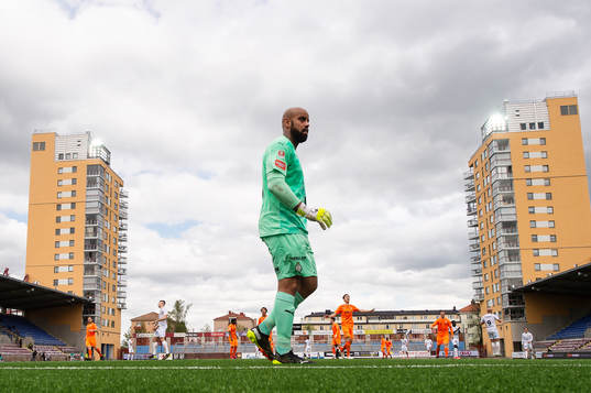 AFC Eskilstunas målvakt Joshua Wicks