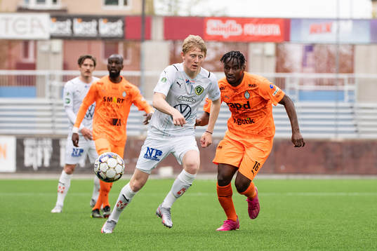 Jönköpings Elias Nordström och AFC Eskilstunas York
