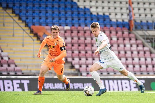 AFC Eskilstunas Jesper Manns och Jönköpings Daniel