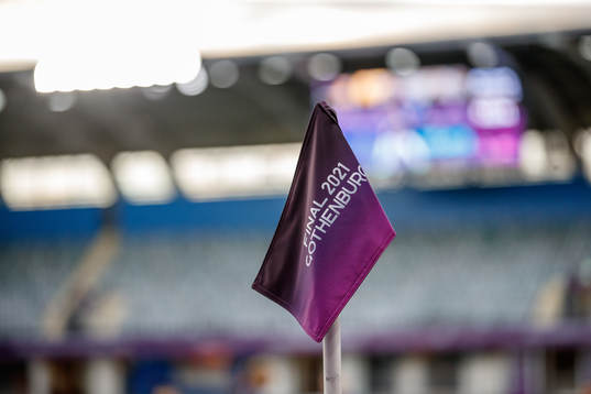 A corner flag